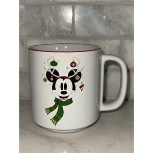 Mickey Mouse Merry & Bright Holiday Christmas Coffee Ceramic Mug Disney Parks 14